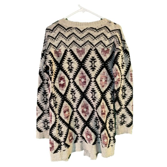 Patterned Knit Cardigan - Picture 6 of 6